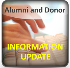 Alumni Donor Update Info Button